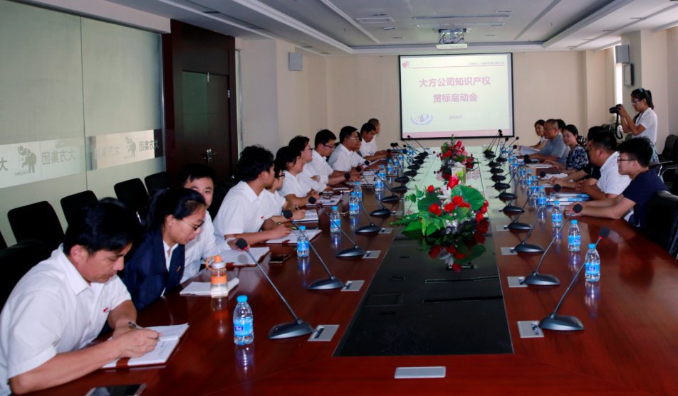 大方公司召開知識產權貫標啟動會議